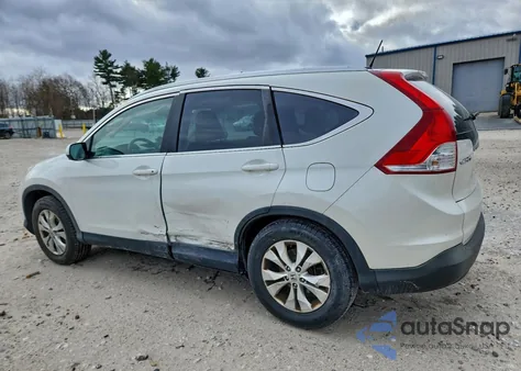 2013 Honda Cr-V Exl z USA, uszkodzony, nr VIN 5J6RM4H7XDL047782